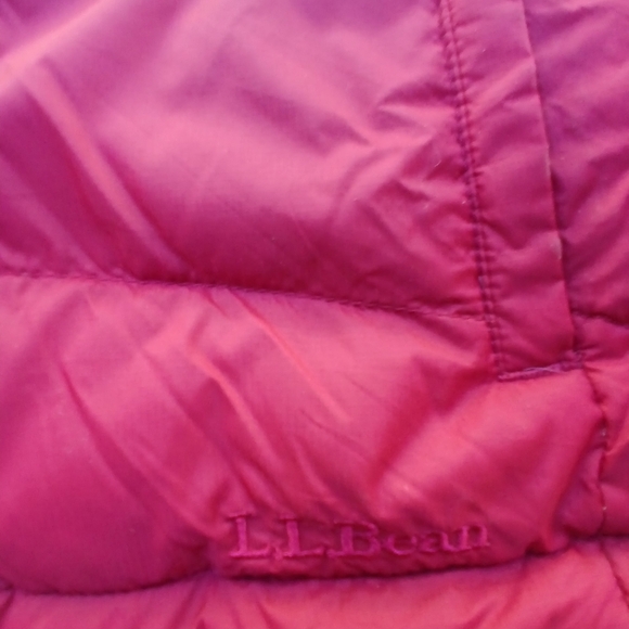 Women's L.L.Bean Down Vest Sz M RED - Picture 8 of 10